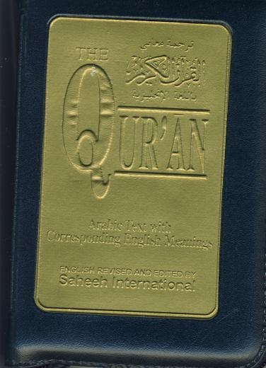 The Qur'an With English Meaning Saheeh Int'l (Med Zip A5)