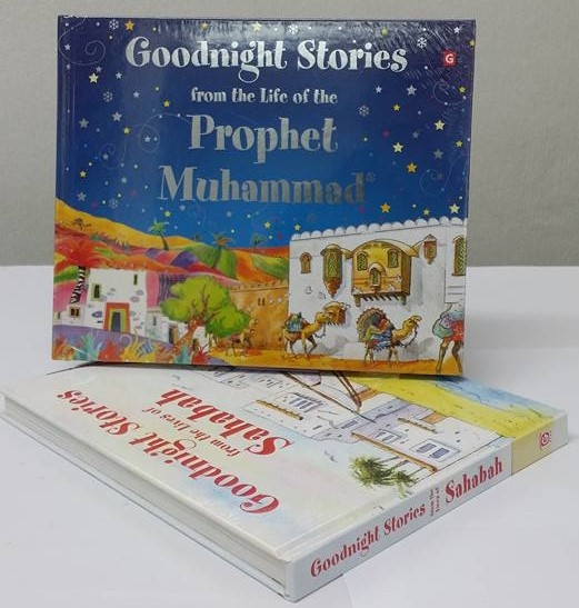 Goodnight Stories from the Life of The Prophet Muhammad and The Sahabah- 2 Books -HB 