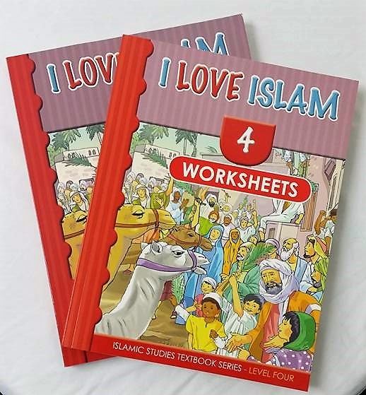 	 I Love Islam Textbook and Worsheets Book: Level 4 (With CD)