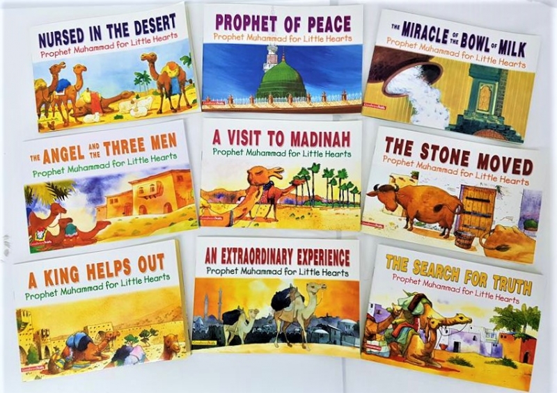 Prophet Muhammad (Peace be on him) for Little Hearts - 9 Book Set