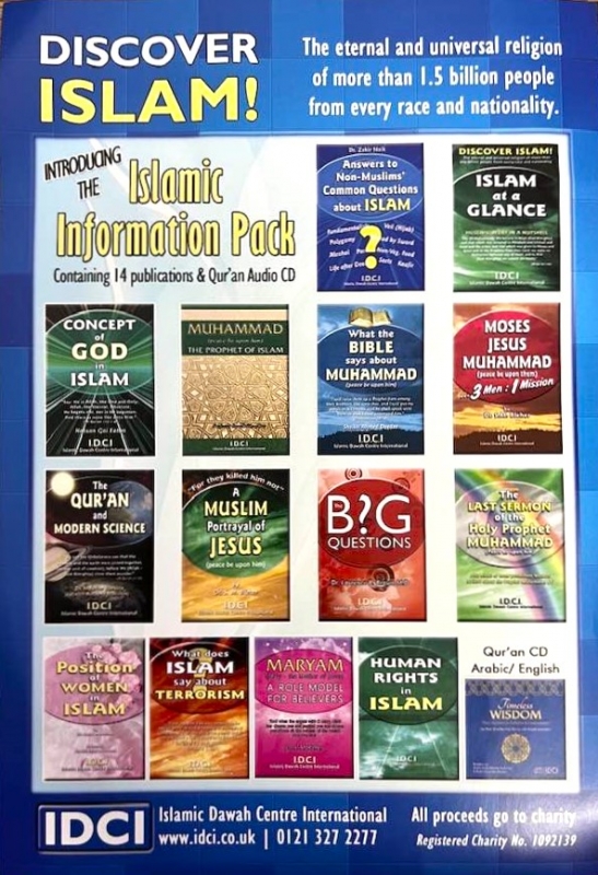 Discover Islam! Islamic Information Pack - 14 Publications & Quran Audio CD