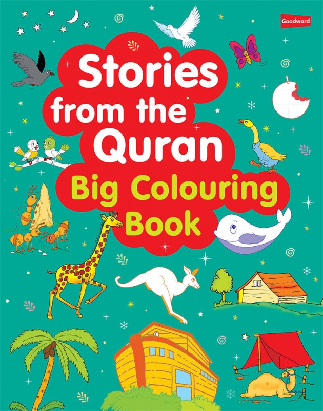 Stories from the Quran: Big Colouring Book - (PB)